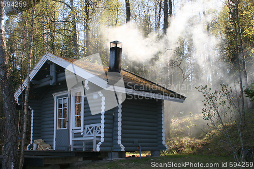 Image of Warming the Sauna