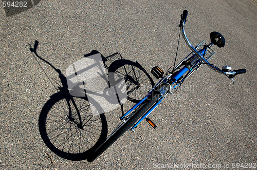 Image of Bike shadow