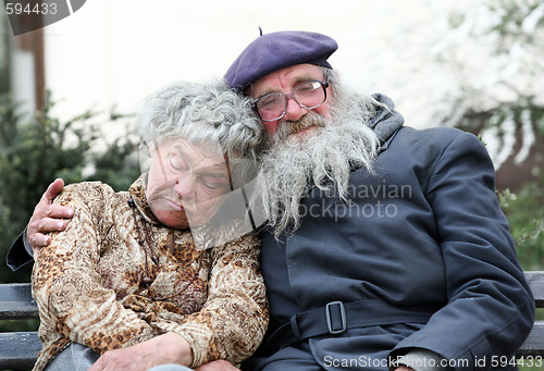 Image of Homeless couple