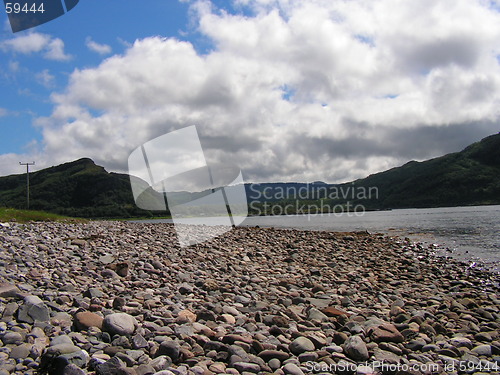 Image of Scottish loch shore