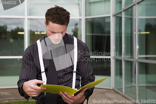 Image of Concentrating on Business