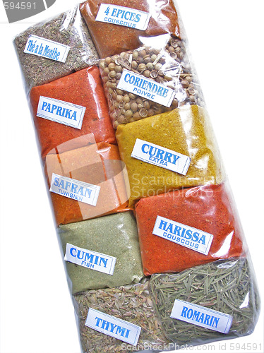 Image of spices set