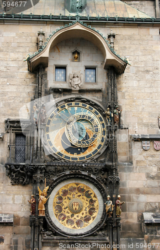 Image of prague old clock