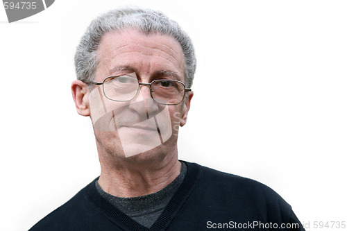 Image of A senior man isolated