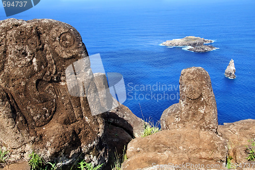 Image of Petroglyphs on Easter Island 