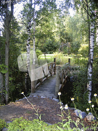 Image of Wooden bridge