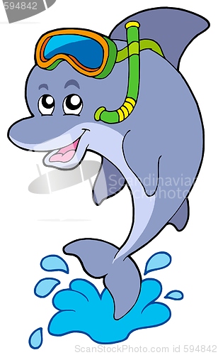 Image of Dolphin snorkel diver