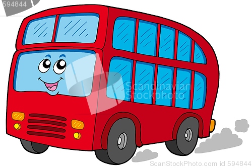 Image of Cartoon doubledecker