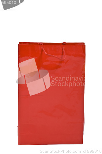 Image of Red shopping bag