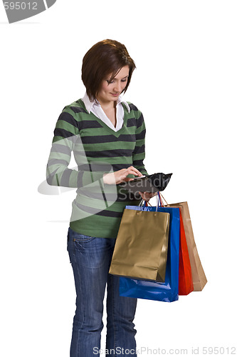 Image of Woman out shopping