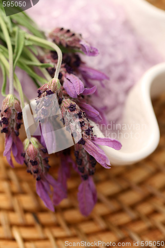 Image of lavender bath salt