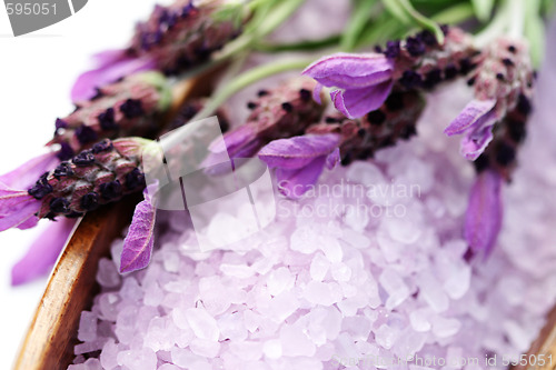 Image of lavender bath salt