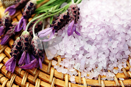 Image of lavender bath salt
