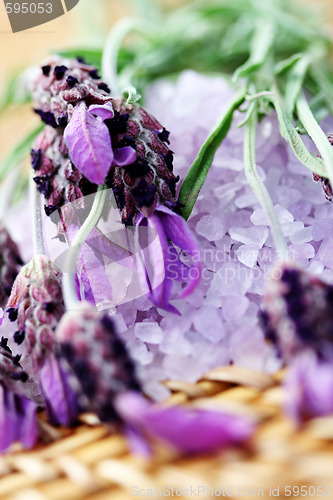 Image of lavender bath salt