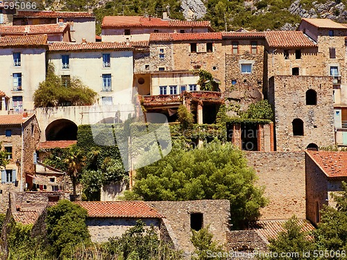 Image of Roquebrun in the languedoc