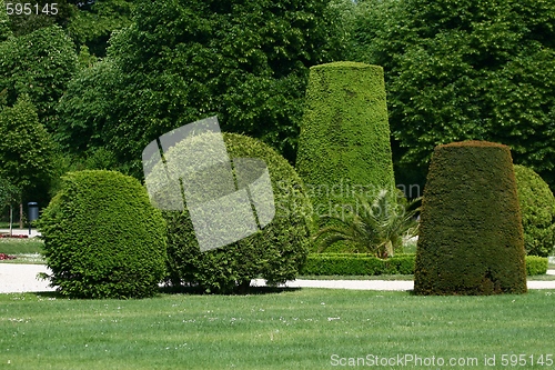Image of Sculpted garden