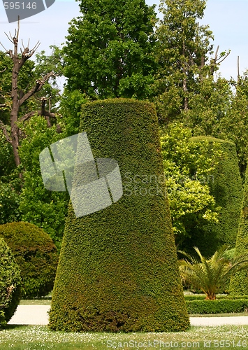 Image of Sculpted garden