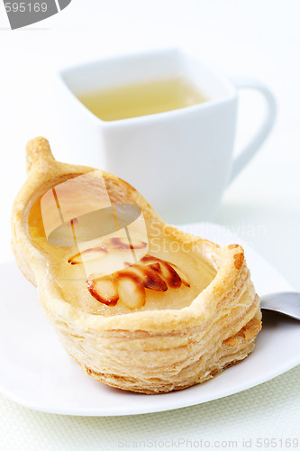 Image of cake with pear