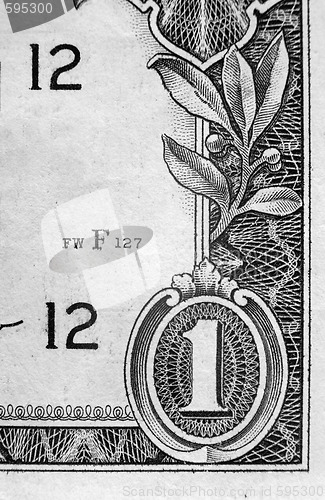 Image of One Dollar Bill