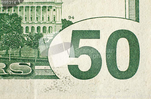 Image of Fifty Dollar Bill