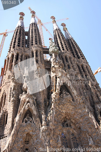 Image of Sagrada Familia Cathedral in Barcelona