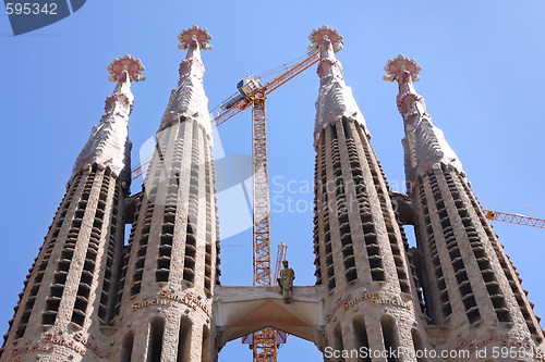 Image of Sagrada Familia Cathedral in Barcelona