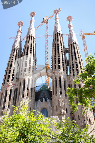 Image of Sagrada Familia Cathedral in Barcelona