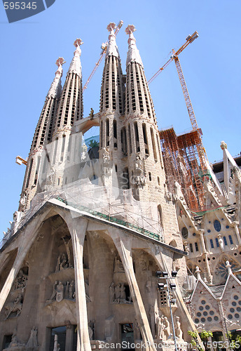 Image of Sagrada Familia Cathedral in Barcelona