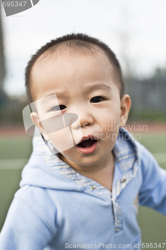 Image of Happy asian boy