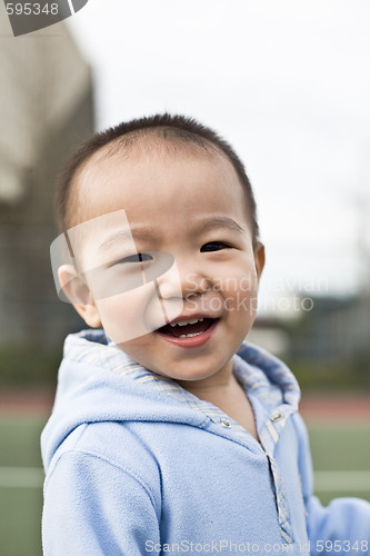 Image of Happy asian boy