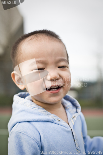 Image of Happy asian boy