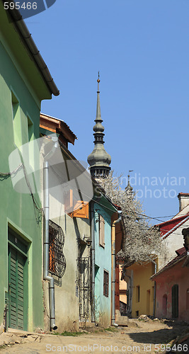 Image of Backstreet in Sighisoara