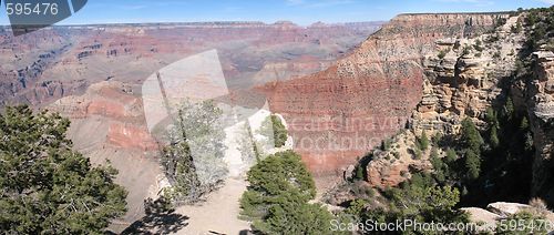 Image of A Panorama of the Grand Canyon, South Rim