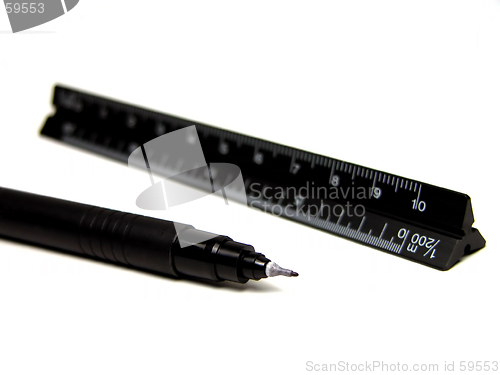 Image of Marker and ruler