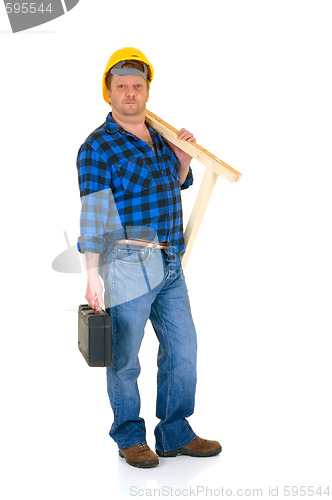 Image of Carpenter at work
