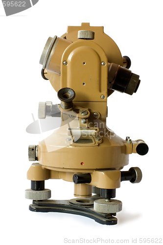 Image of old theodolite