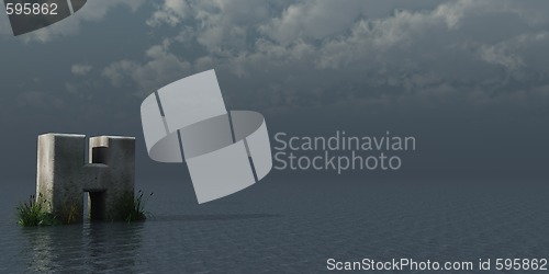 Image of letter H