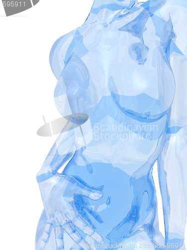 Image of glass woman