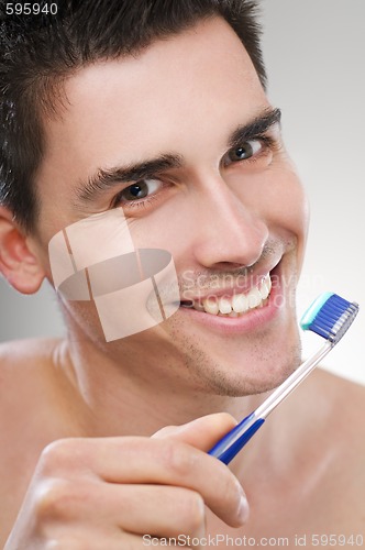 Image of Brushing teeth