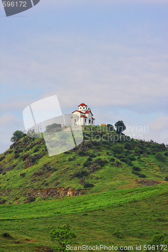 Image of Greek orthodox monastery