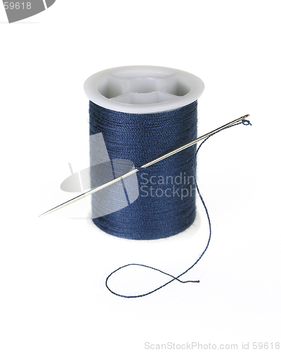 Image of Blue Thread Spool