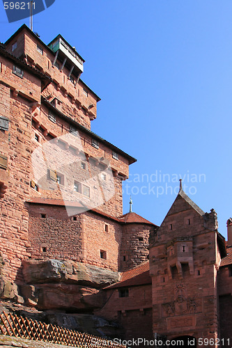 Image of haut Koenigsbourg castle