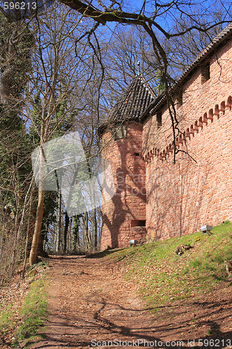 Image of haut Koenigsbourg castle