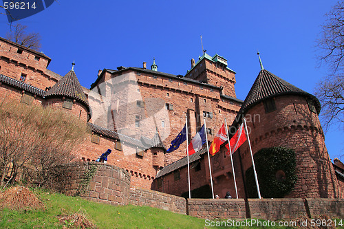 Image of haut Koenigsbourg castle