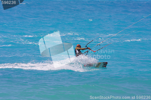 Image of kite boarder