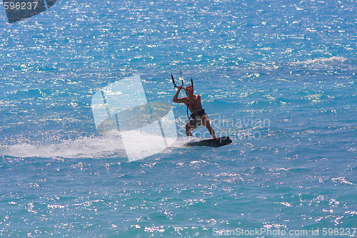 Image of kite boarder