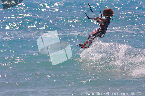 Image of kite boarder