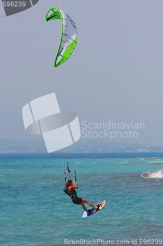 Image of kite boarder