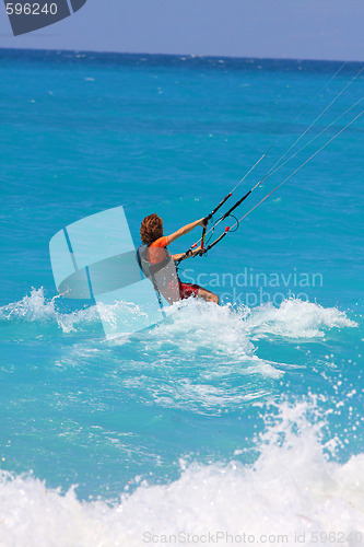 Image of kite boarder
