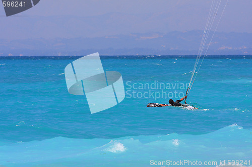 Image of kite boarder